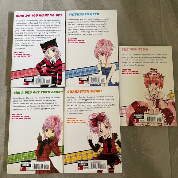 Shugo Chara! Manga Volumes 1-5 by Peach-Pit - Picture 2 of 2
